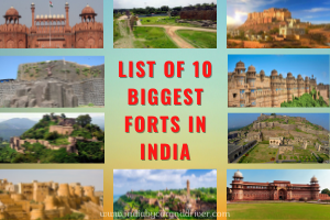 List of 10 Biggest Forts in India