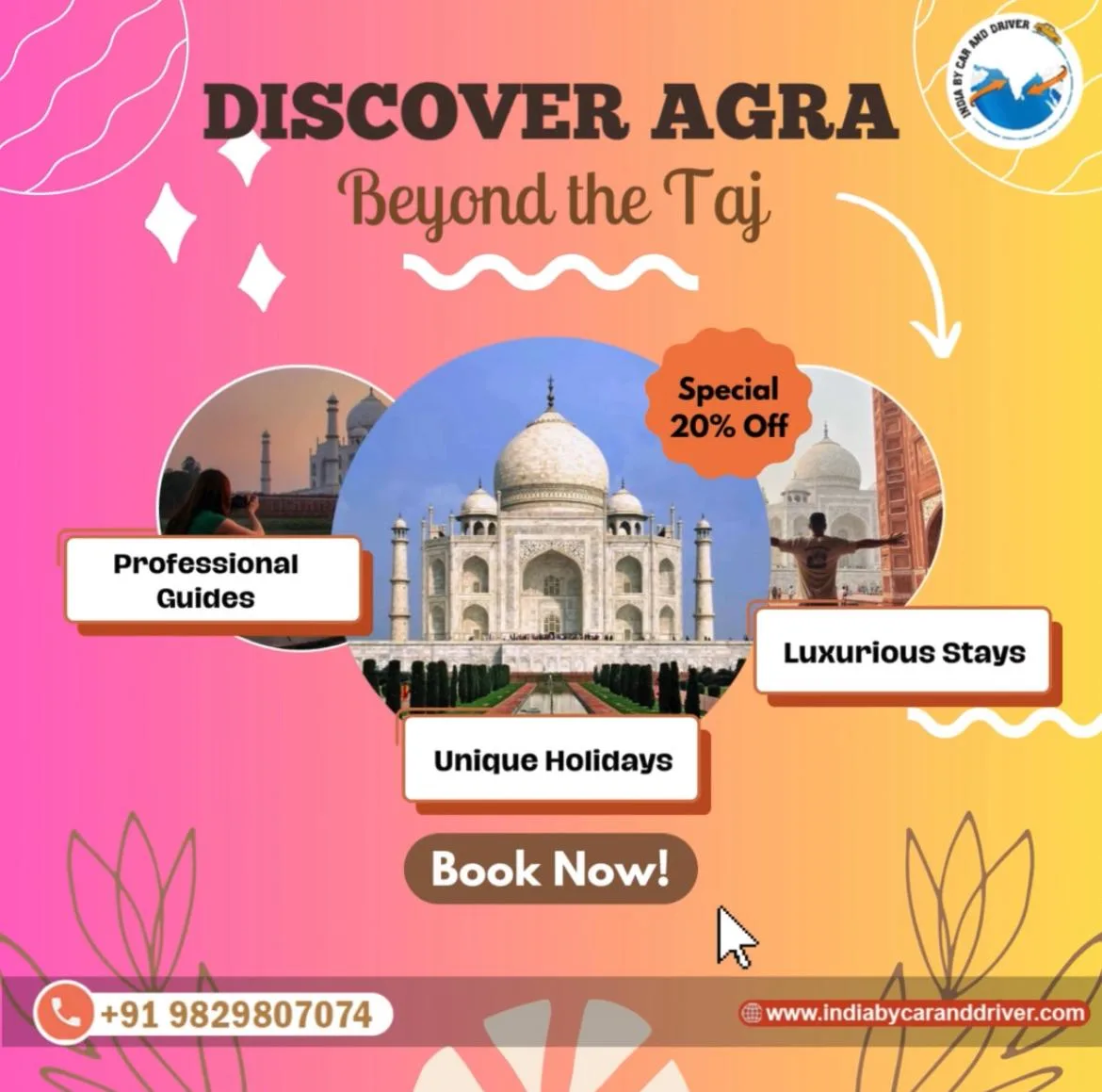 Discover Agra’s Best-Kept Secrets with the Best Tour Agency in India